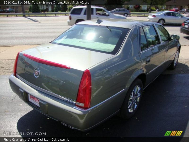 Tuscan Bronze ChromaFlair / Shale/Cocoa 2010 Cadillac DTS