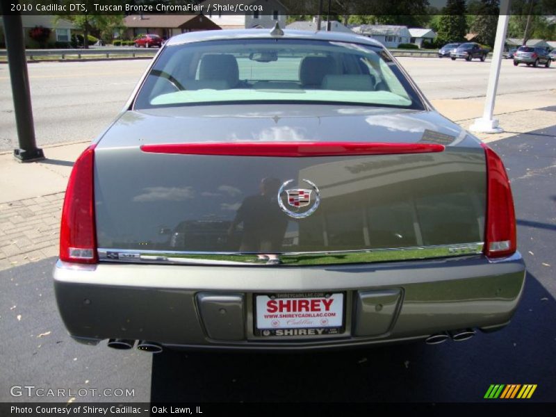 Tuscan Bronze ChromaFlair / Shale/Cocoa 2010 Cadillac DTS