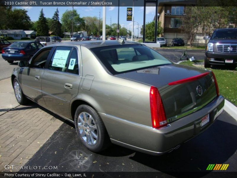 Tuscan Bronze ChromaFlair / Shale/Cocoa 2010 Cadillac DTS