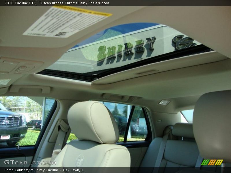 Tuscan Bronze ChromaFlair / Shale/Cocoa 2010 Cadillac DTS
