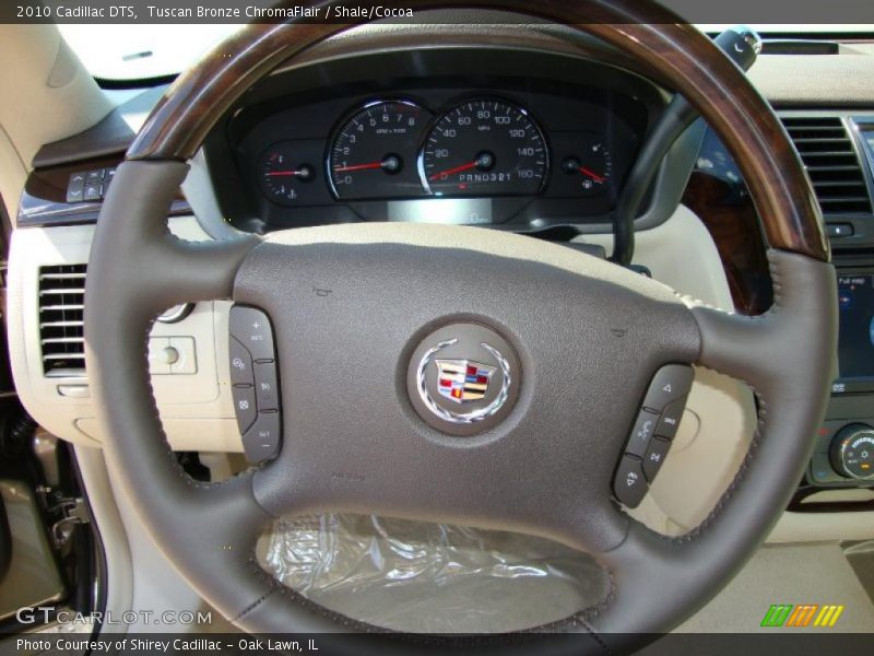 Tuscan Bronze ChromaFlair / Shale/Cocoa 2010 Cadillac DTS