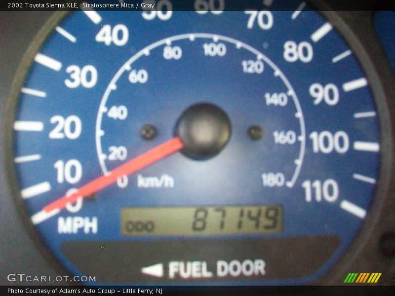 Stratosphere Mica / Gray 2002 Toyota Sienna XLE