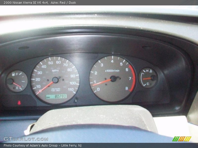 Aztec Red / Dusk 2000 Nissan Xterra SE V6 4x4