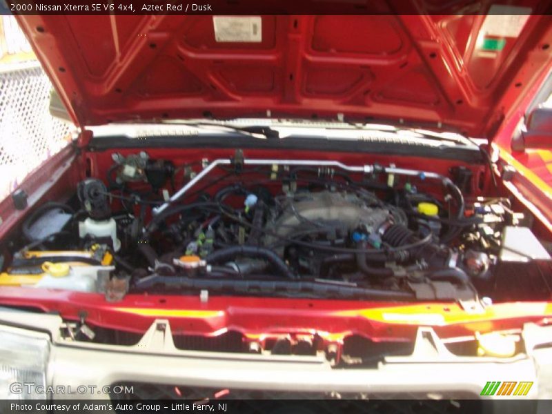 Aztec Red / Dusk 2000 Nissan Xterra SE V6 4x4