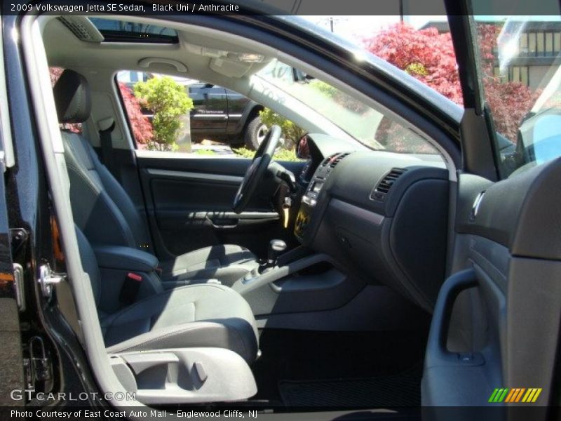 Black Uni / Anthracite 2009 Volkswagen Jetta SE Sedan