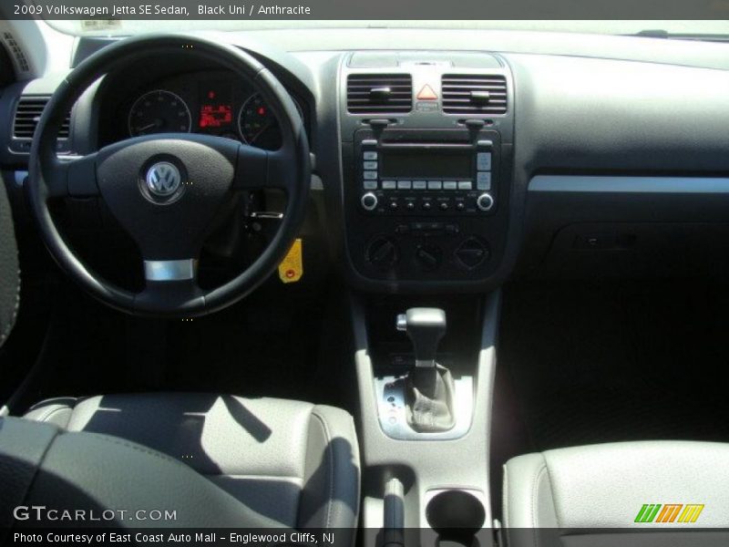 Black Uni / Anthracite 2009 Volkswagen Jetta SE Sedan