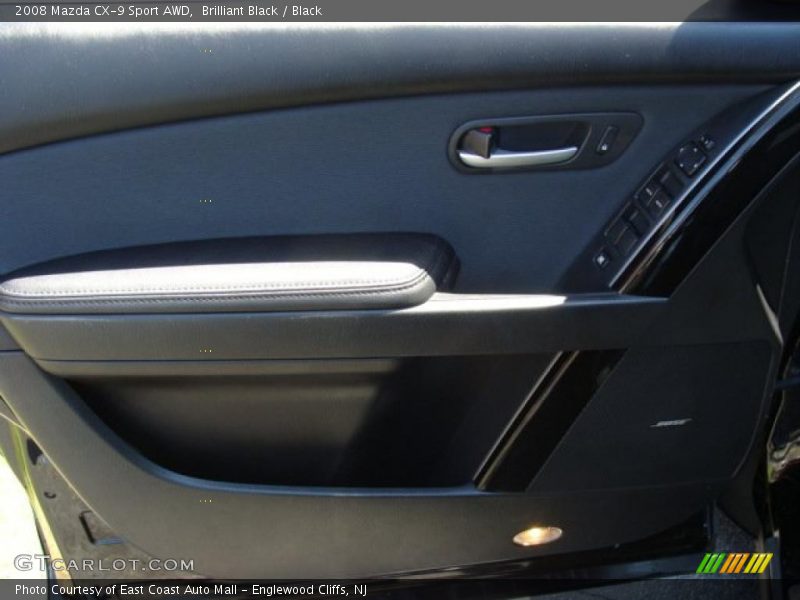 Brilliant Black / Black 2008 Mazda CX-9 Sport AWD