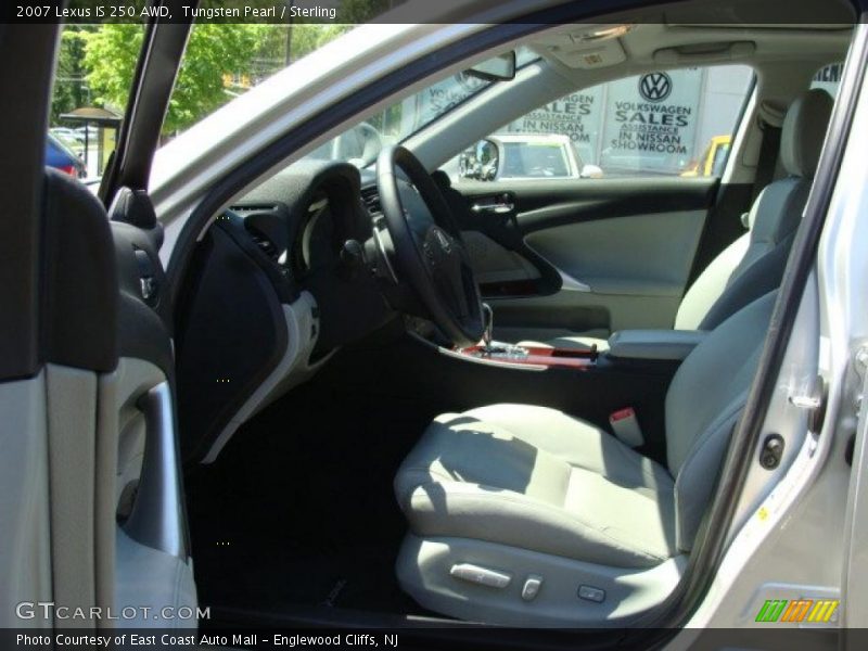 Tungsten Pearl / Sterling 2007 Lexus IS 250 AWD