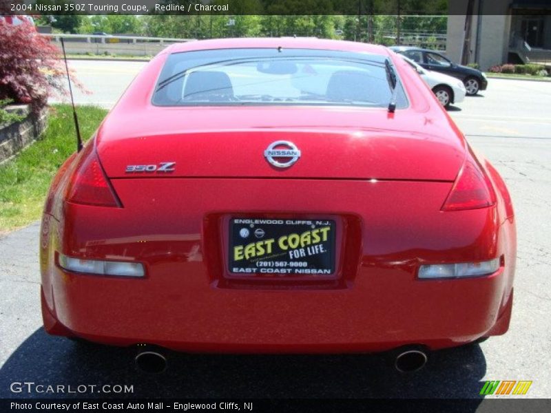 Redline / Charcoal 2004 Nissan 350Z Touring Coupe