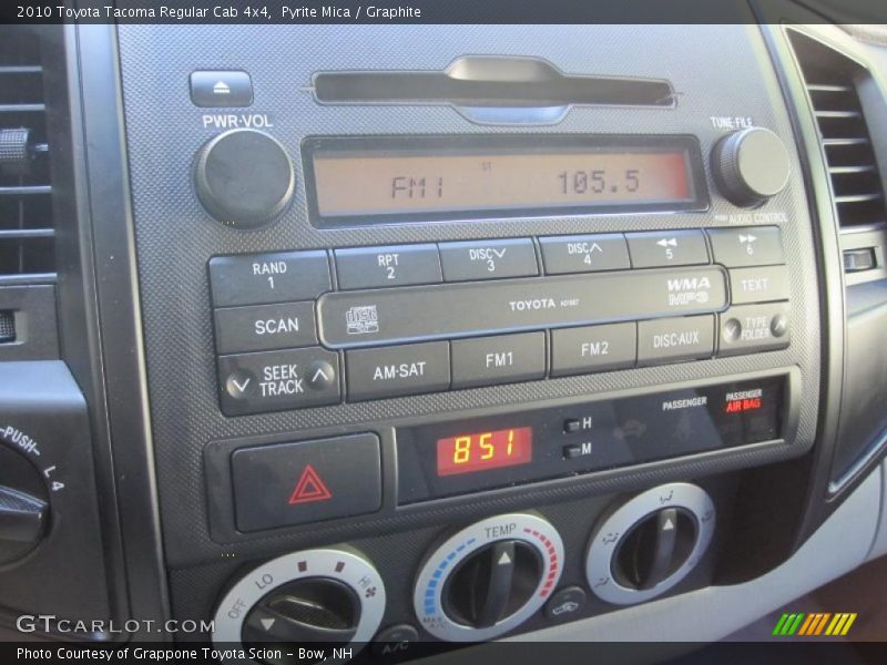 Pyrite Mica / Graphite 2010 Toyota Tacoma Regular Cab 4x4