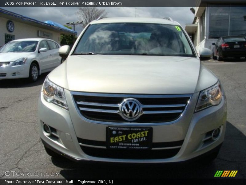 Reflex Silver Metallic / Urban Brown 2009 Volkswagen Tiguan SE