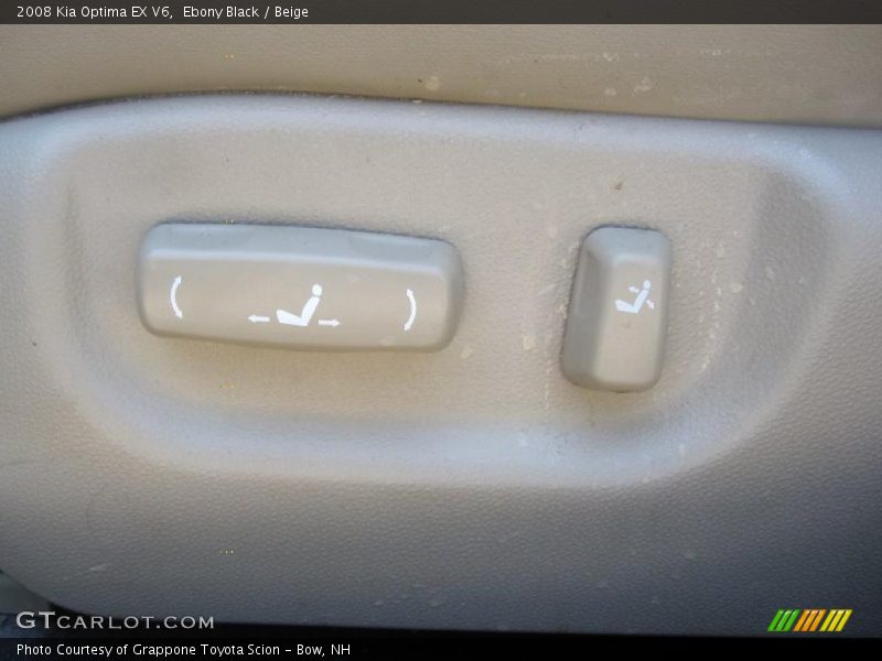 Ebony Black / Beige 2008 Kia Optima EX V6