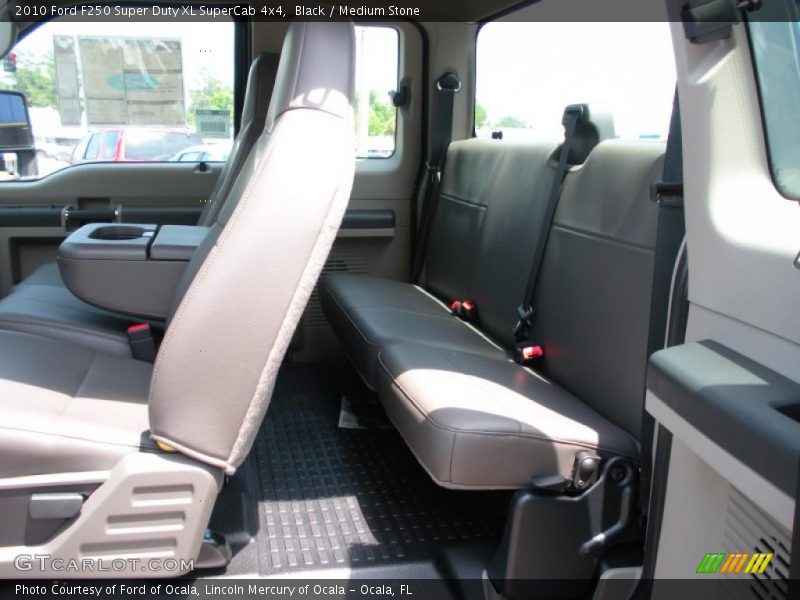 Black / Medium Stone 2010 Ford F250 Super Duty XL SuperCab 4x4