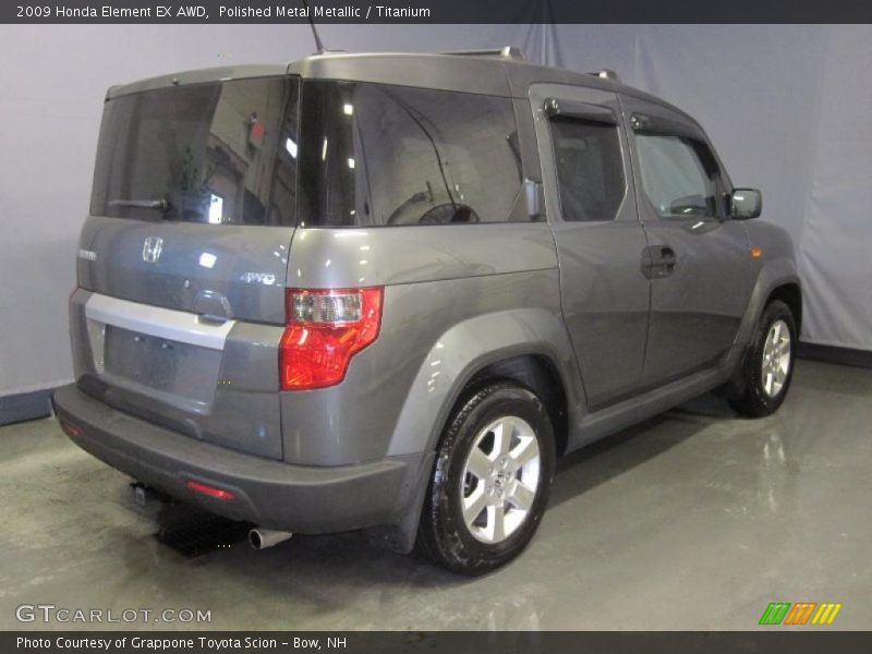 Polished Metal Metallic / Titanium 2009 Honda Element EX AWD
