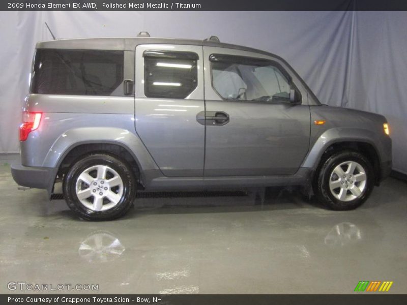Polished Metal Metallic / Titanium 2009 Honda Element EX AWD