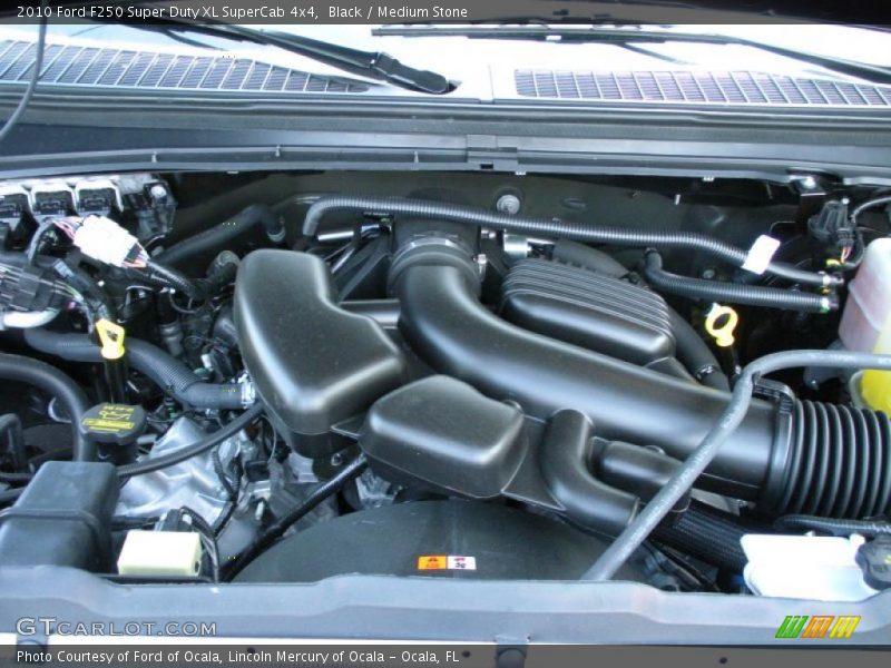 Black / Medium Stone 2010 Ford F250 Super Duty XL SuperCab 4x4