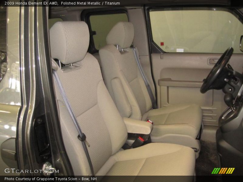Polished Metal Metallic / Titanium 2009 Honda Element EX AWD