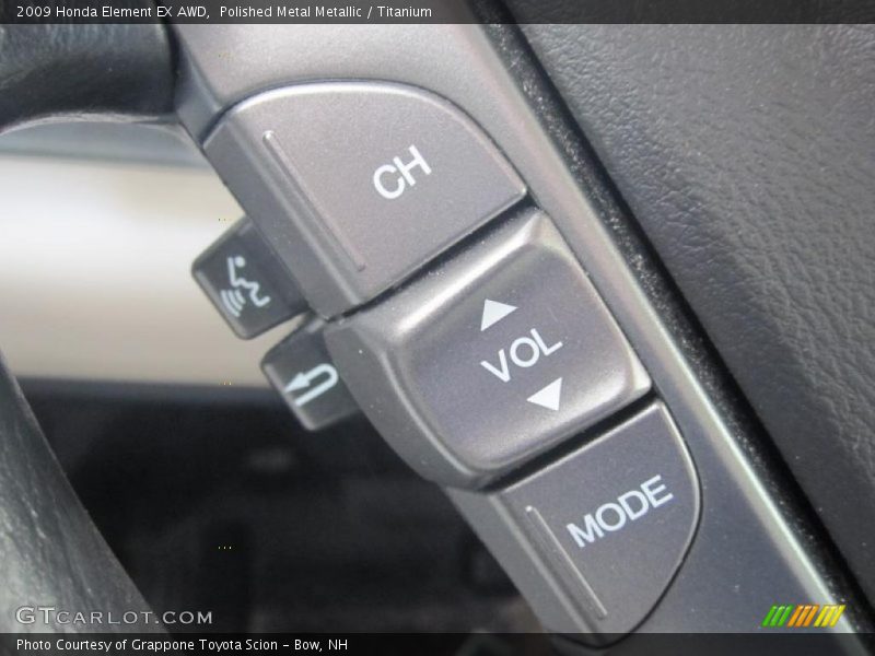 Polished Metal Metallic / Titanium 2009 Honda Element EX AWD