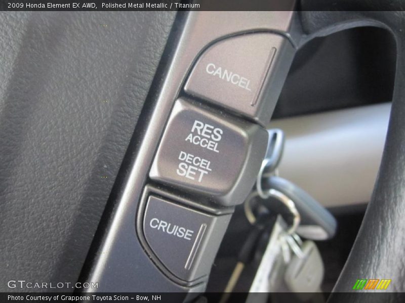 Polished Metal Metallic / Titanium 2009 Honda Element EX AWD