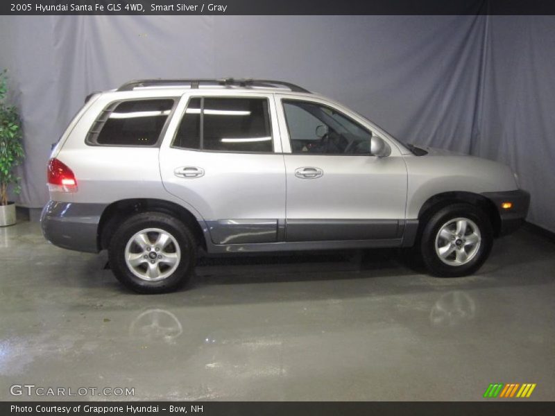 Smart Silver / Gray 2005 Hyundai Santa Fe GLS 4WD