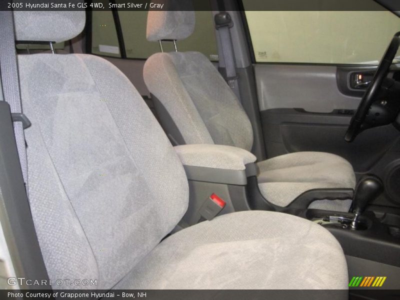 Smart Silver / Gray 2005 Hyundai Santa Fe GLS 4WD