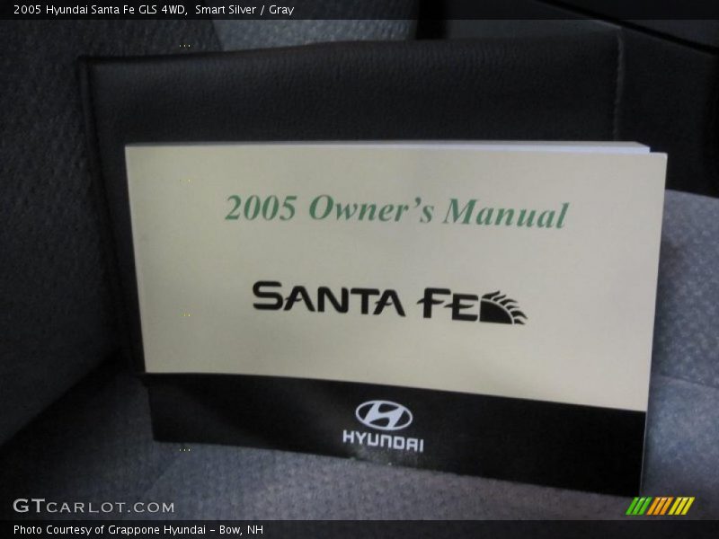 Smart Silver / Gray 2005 Hyundai Santa Fe GLS 4WD