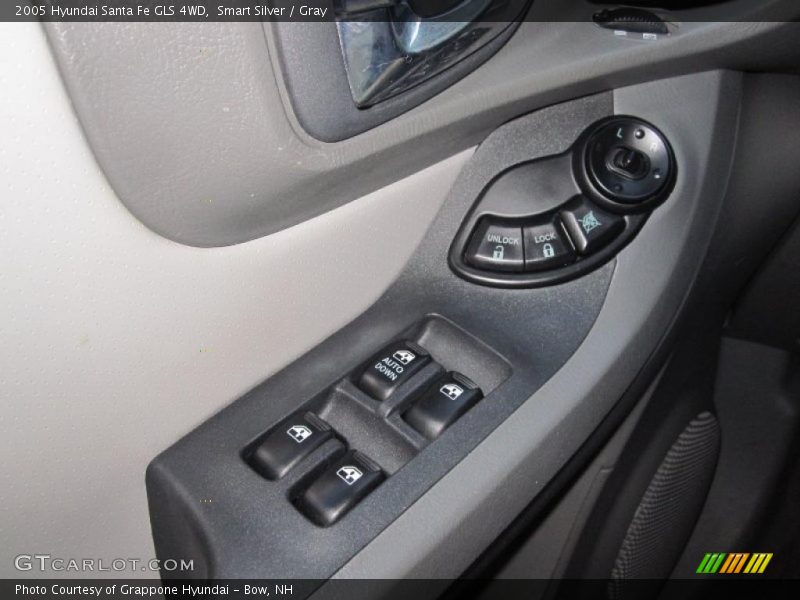Smart Silver / Gray 2005 Hyundai Santa Fe GLS 4WD