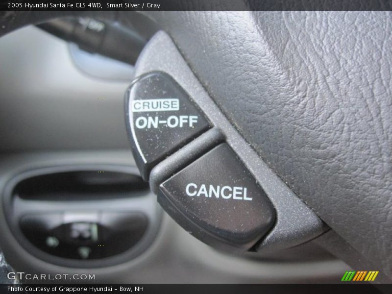 Smart Silver / Gray 2005 Hyundai Santa Fe GLS 4WD