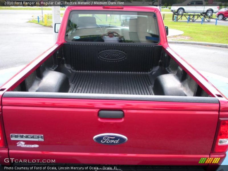 Redfire Metallic / Medium Dark Flint 2010 Ford Ranger XL Regular Cab