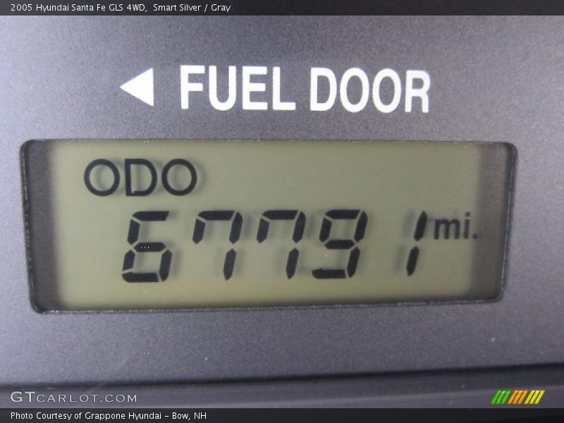 Smart Silver / Gray 2005 Hyundai Santa Fe GLS 4WD