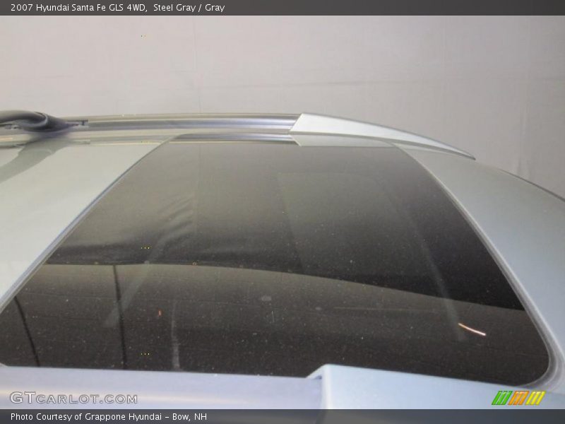 Steel Gray / Gray 2007 Hyundai Santa Fe GLS 4WD