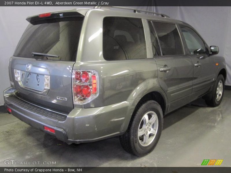 Aberdeen Green Metallic / Gray 2007 Honda Pilot EX-L 4WD