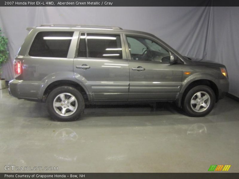 Aberdeen Green Metallic / Gray 2007 Honda Pilot EX-L 4WD