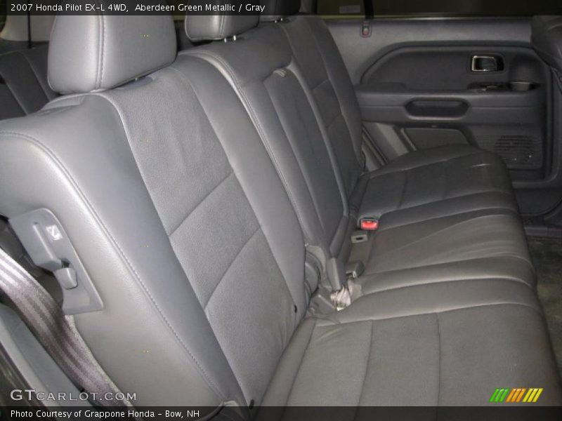 Aberdeen Green Metallic / Gray 2007 Honda Pilot EX-L 4WD