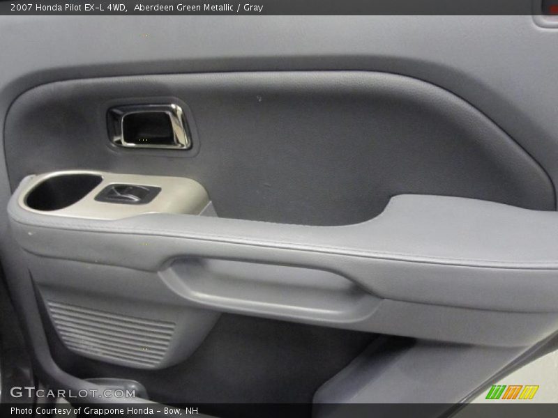 Aberdeen Green Metallic / Gray 2007 Honda Pilot EX-L 4WD