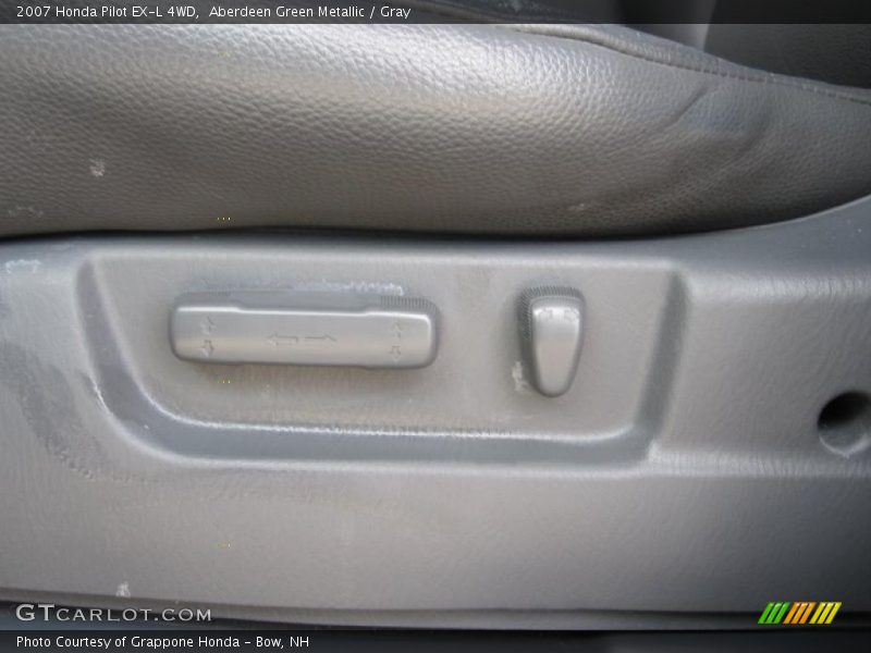 Aberdeen Green Metallic / Gray 2007 Honda Pilot EX-L 4WD