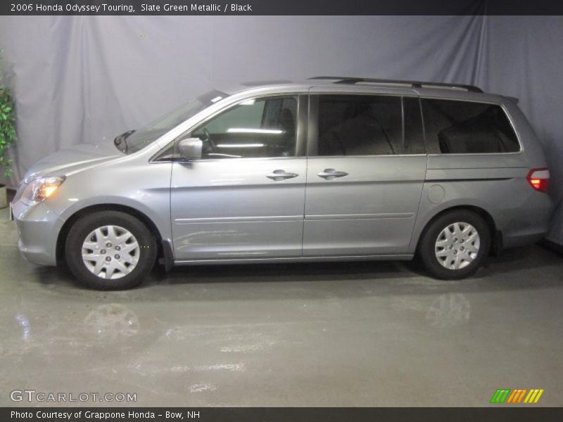Slate Green Metallic / Black 2006 Honda Odyssey Touring