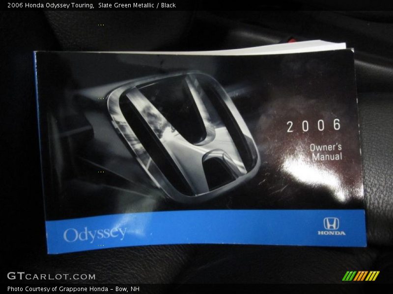 Slate Green Metallic / Black 2006 Honda Odyssey Touring