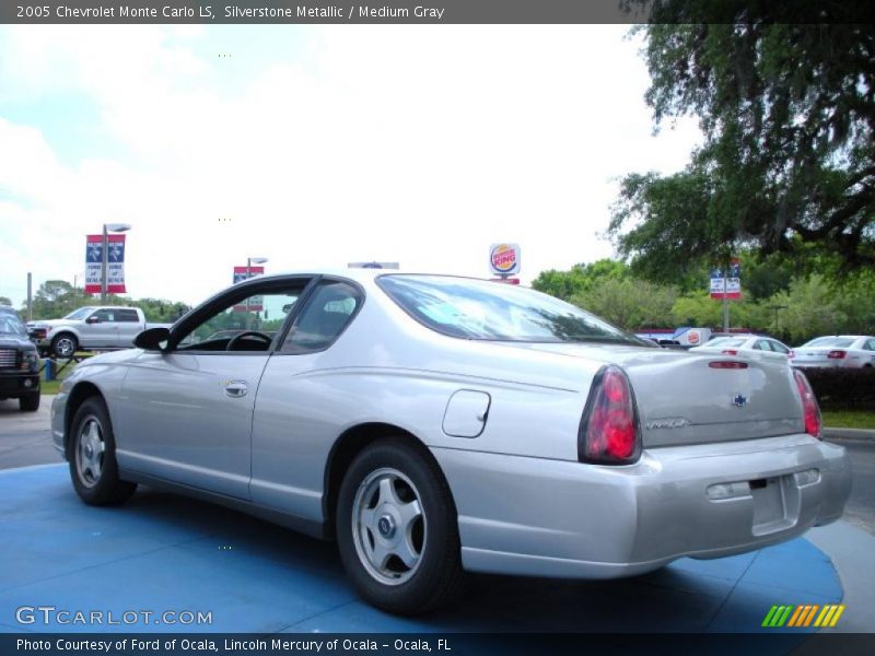 Silverstone Metallic / Medium Gray 2005 Chevrolet Monte Carlo LS