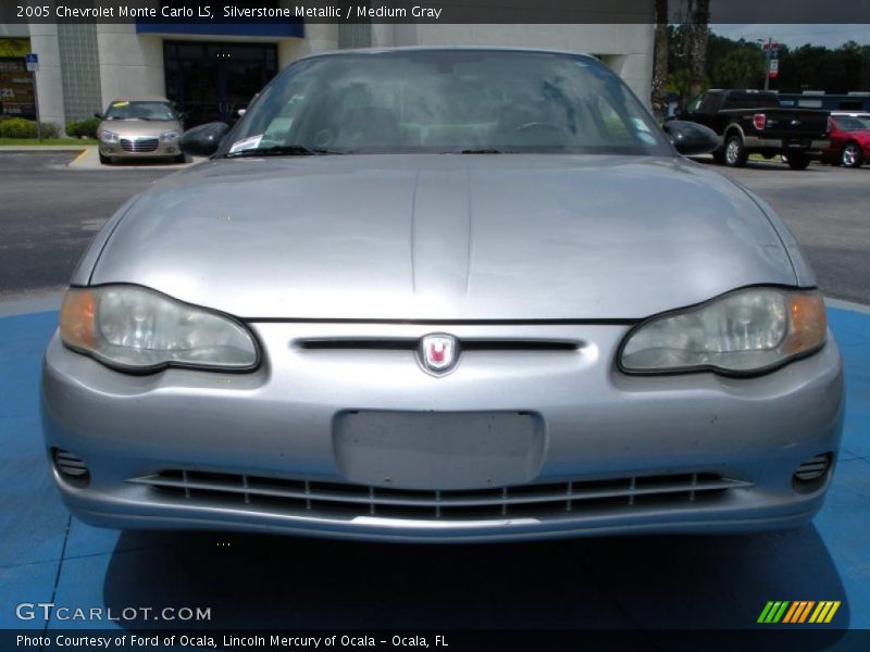 Silverstone Metallic / Medium Gray 2005 Chevrolet Monte Carlo LS