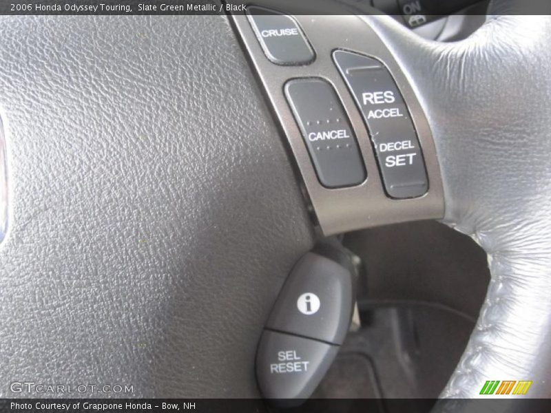 Slate Green Metallic / Black 2006 Honda Odyssey Touring