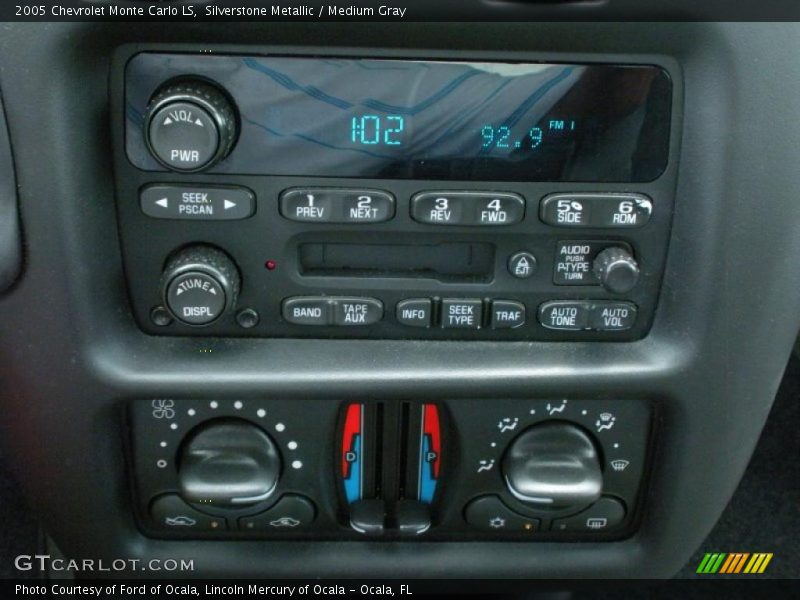 Silverstone Metallic / Medium Gray 2005 Chevrolet Monte Carlo LS