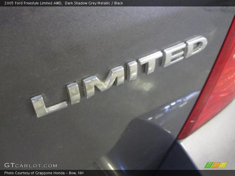 Dark Shadow Grey Metallic / Black 2005 Ford Freestyle Limited AWD