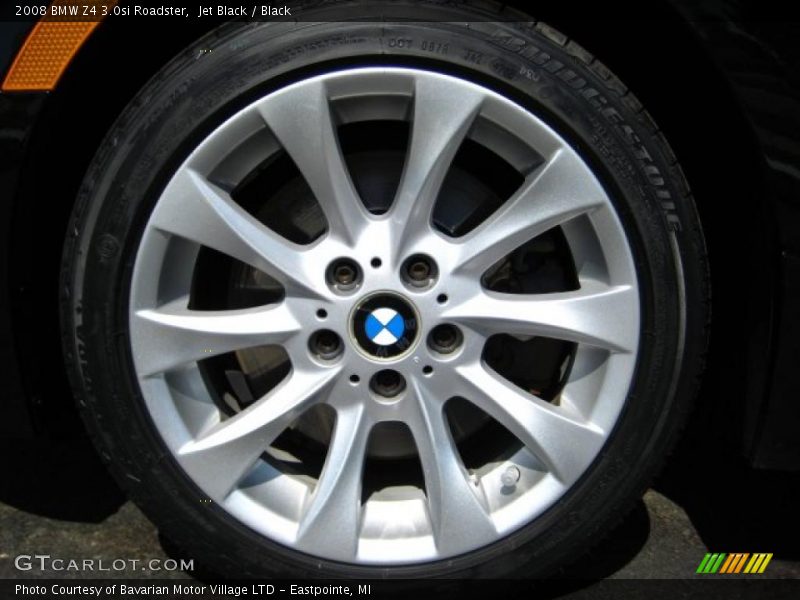 Jet Black / Black 2008 BMW Z4 3.0si Roadster