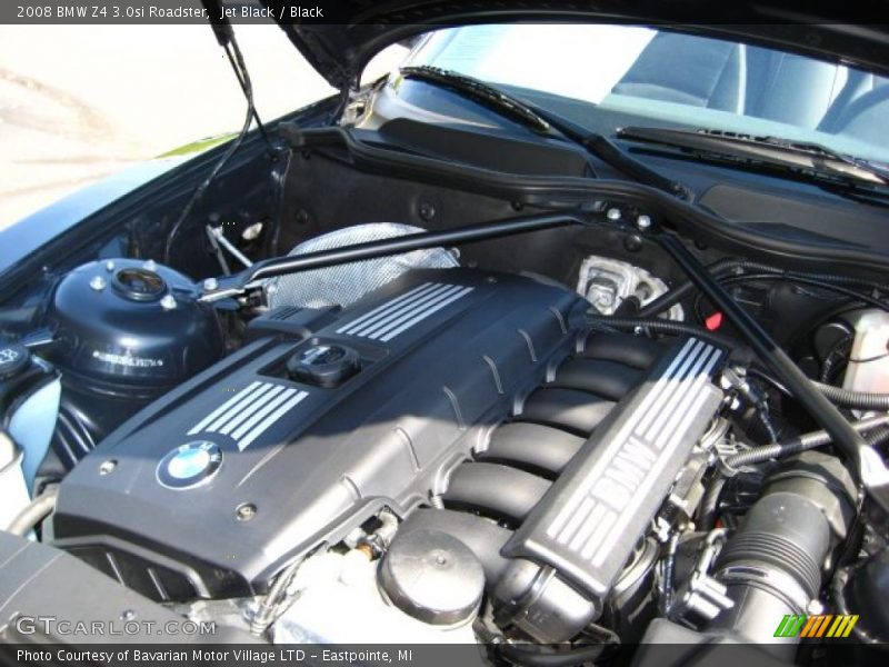 Jet Black / Black 2008 BMW Z4 3.0si Roadster
