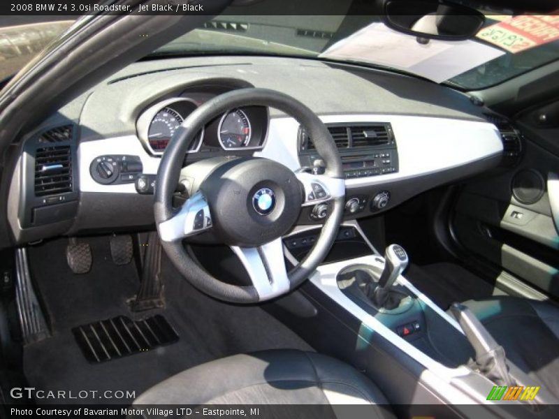 Jet Black / Black 2008 BMW Z4 3.0si Roadster