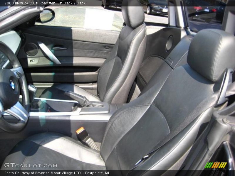 Jet Black / Black 2008 BMW Z4 3.0si Roadster