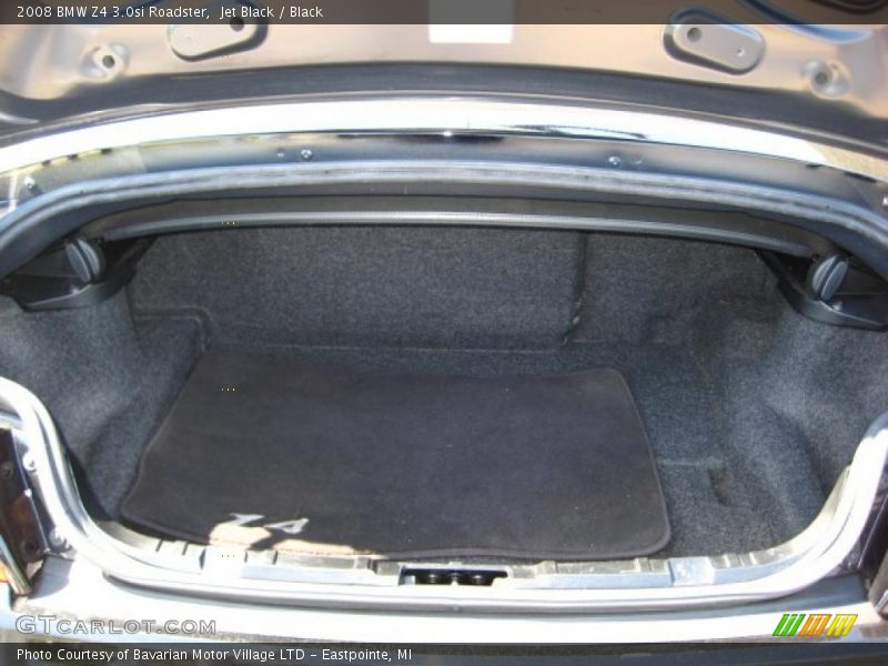 Jet Black / Black 2008 BMW Z4 3.0si Roadster