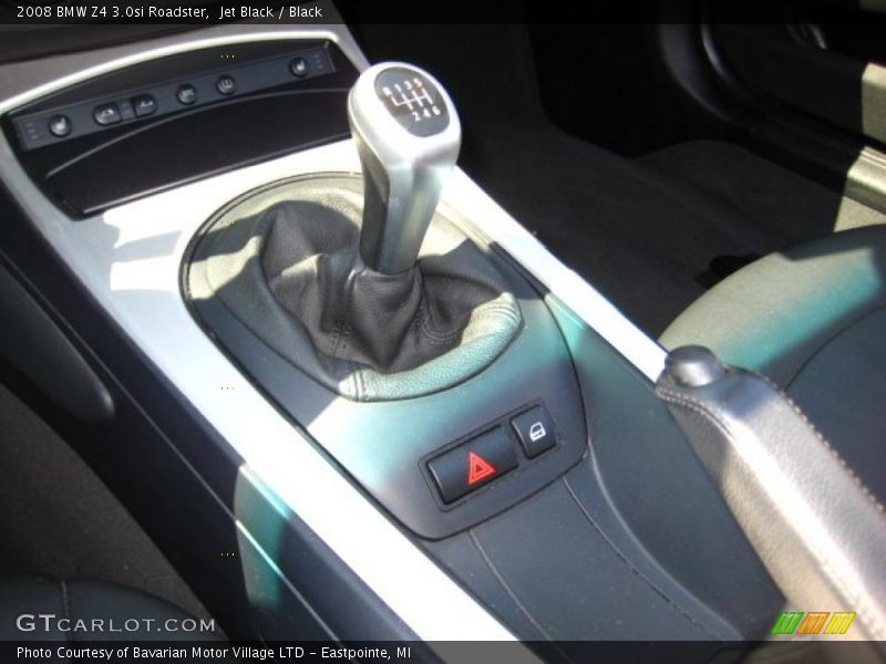 Jet Black / Black 2008 BMW Z4 3.0si Roadster