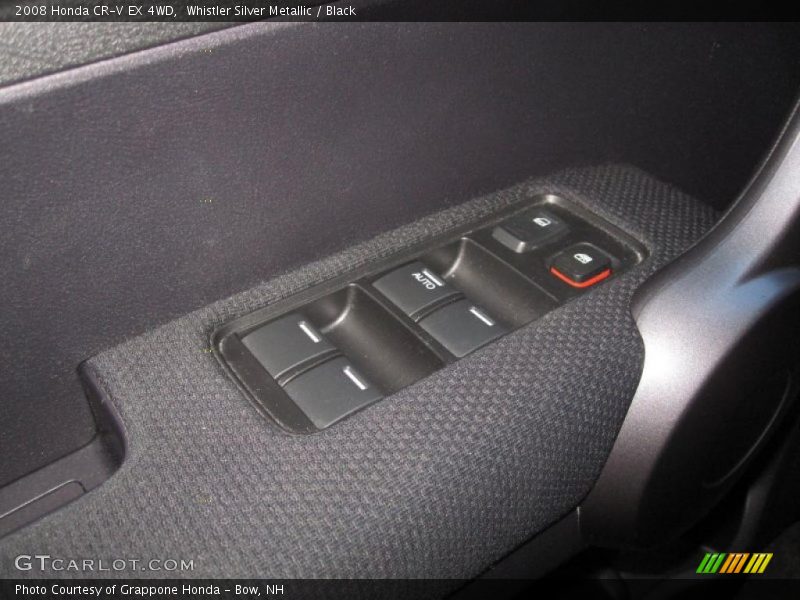 Whistler Silver Metallic / Black 2008 Honda CR-V EX 4WD